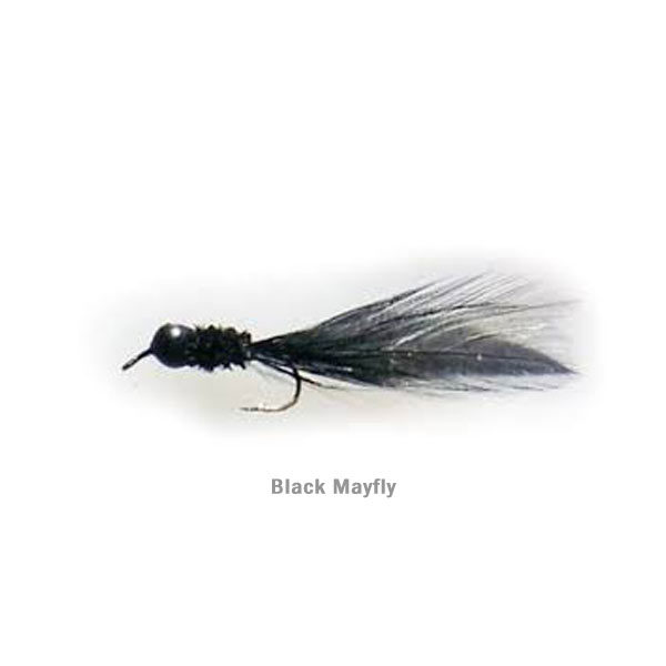 Lead Free Jig - Black Mayfly