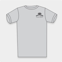 Grey T-Shirt </br> (Crappie Kicker Logo) - Image 4