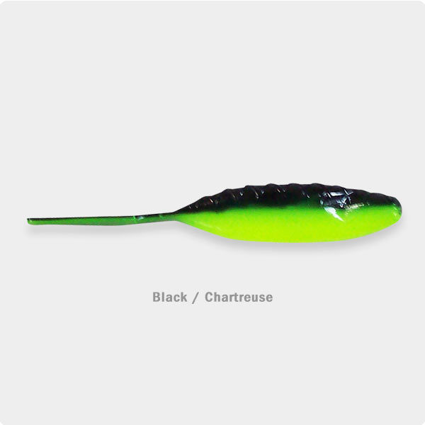 Crappie Kicker - Black / Chartreuse