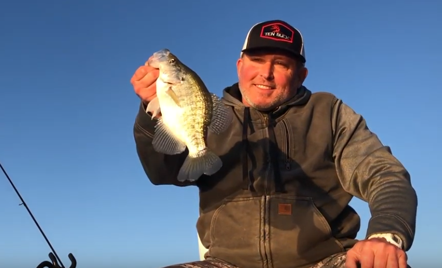Casting to Sunny Banks for Wintertime Crappie - Fle-Fly Tackle